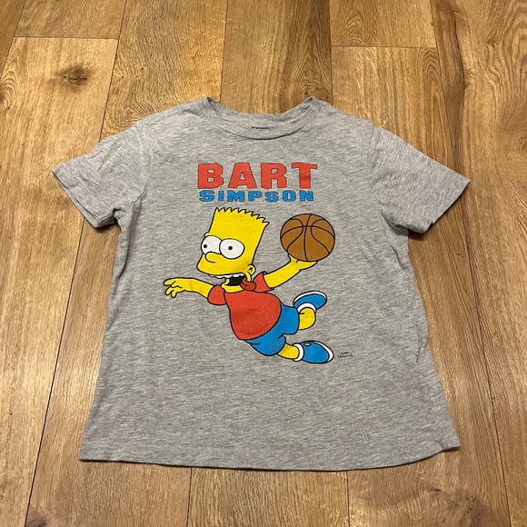 Simpsons kids shirt size small 6/7 - Picture 1 of 6